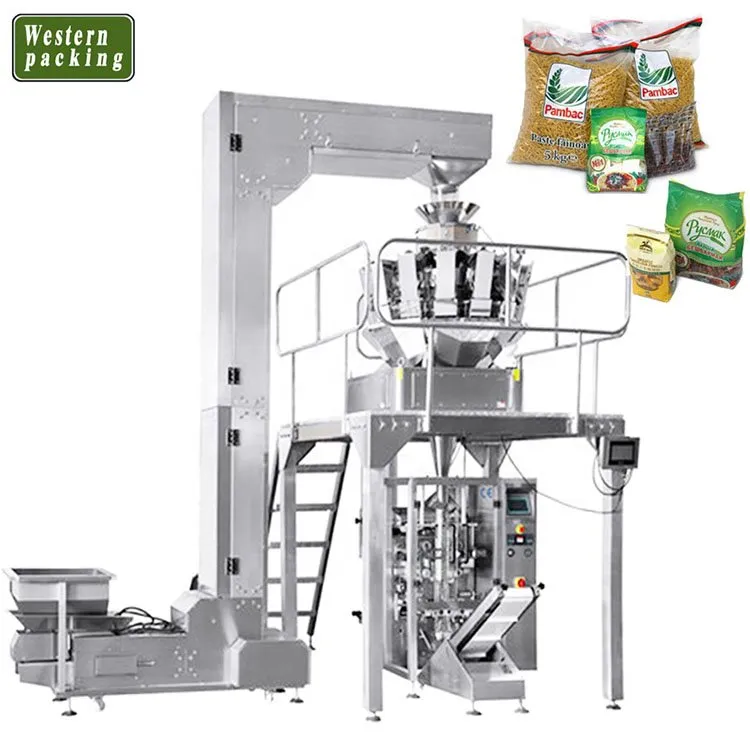 Granule vètikal anbalaj machin