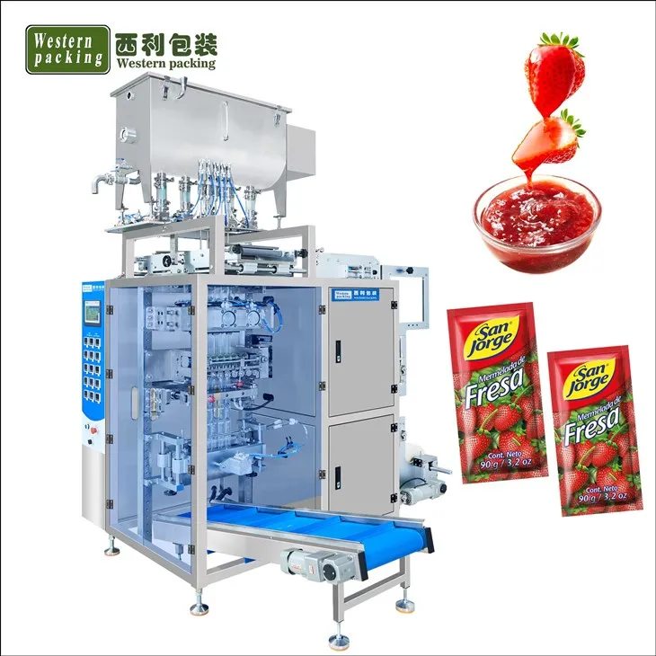 Multi Lane Hotel Sachet anbalaj machin